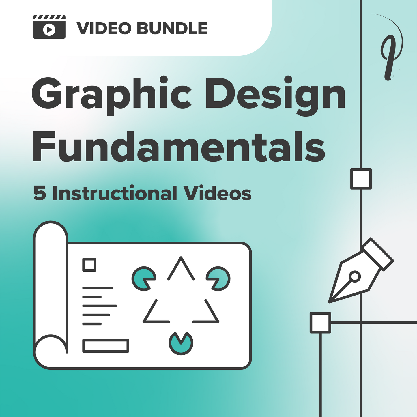 Graphic Design Fundamentals Video Bundle (All 5 Lessons)