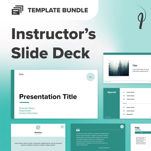 FREE - Instructor’s Slide Deck - PowerPoint Template